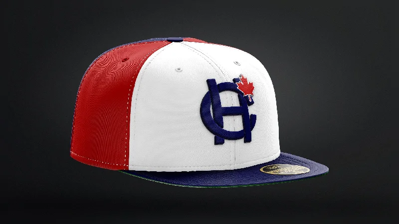 baseball hat sun -  HarbourCats New Era 5950 PRO FIT - "EXPOS" Style Baseball Cap - The "Manny"