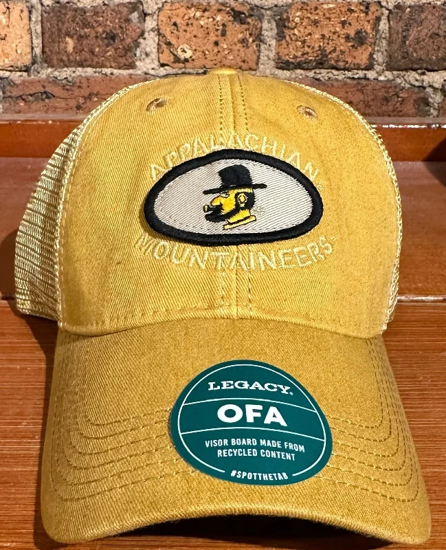 baseball hat sky -  Appalachian State Oval Patch OFA Trucker Hat - Legacy