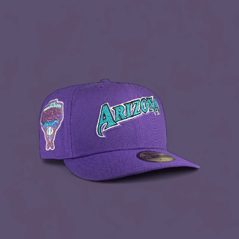 baseball hat climb -  Arizona Diamond Backs All Purple Chain Stitch Logo 1998 Inaugural