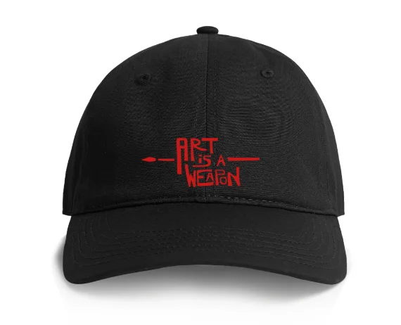 baseball hat reach -  Art is a Weapon Hat