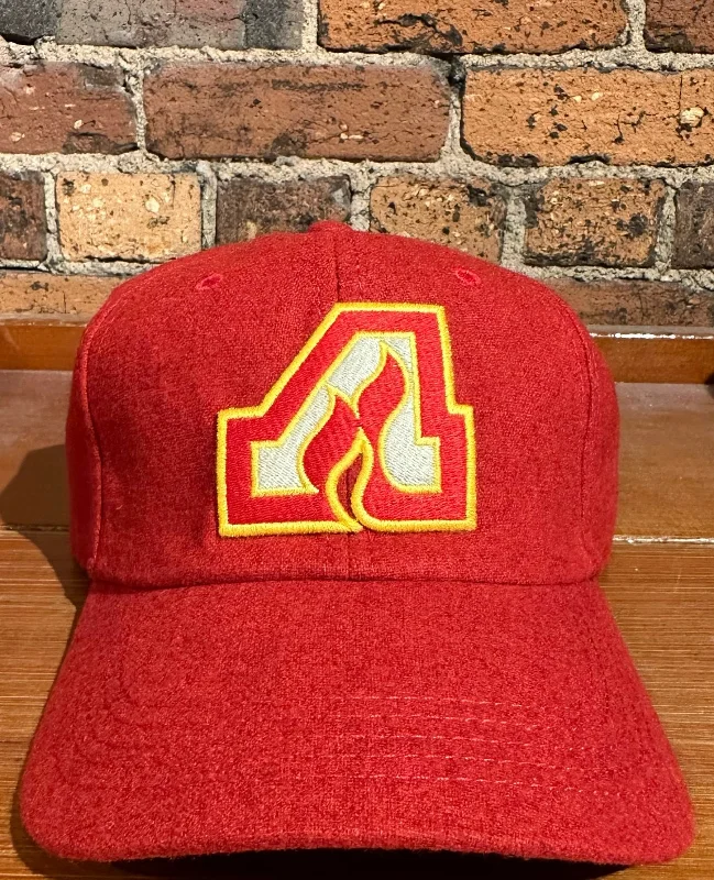 baseball hat flair -  Atlanta Flames Archive Legend Wool Hat - American Needle