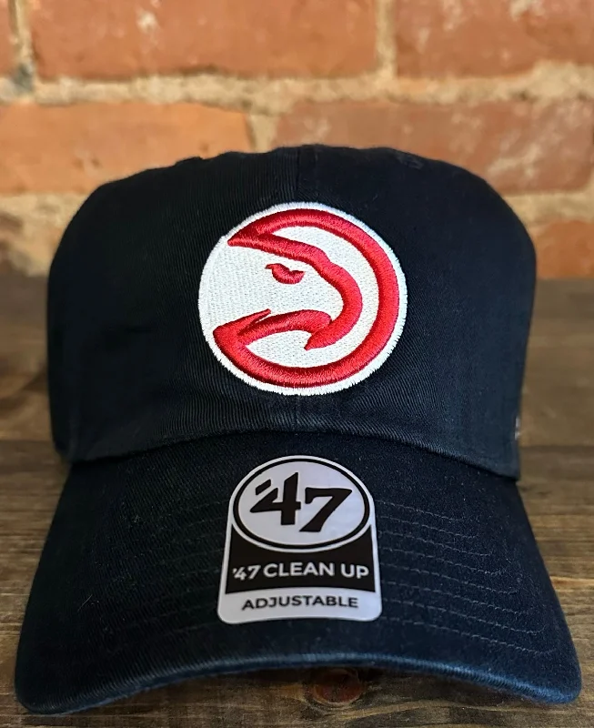 baseball hat look -  Atlanta Hawks Clean Up Hat - 47’ Brand