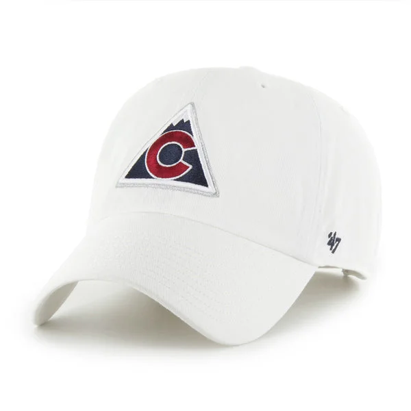 baseball hat anyone -  Avalanche Alternate Logo Adjustable Clean Up Hat - White