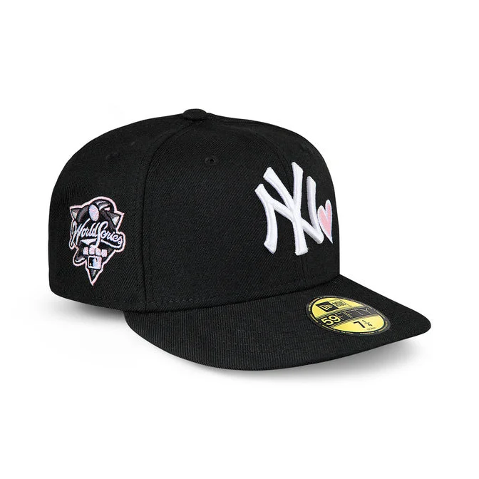 baseball hat victory -  New York Yankees Black with Pinky Heart 2000