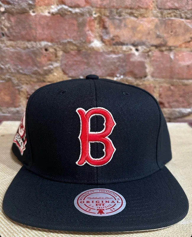 baseball hat ride -  Boston Red Sox Snapback Hat - Mitchell & Ness