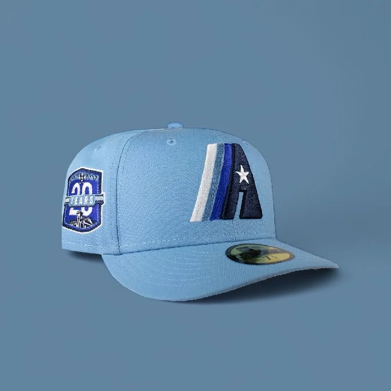 baseball hat lift -  Houston Astros All Sky Blue 20th Anniversary Grey UV