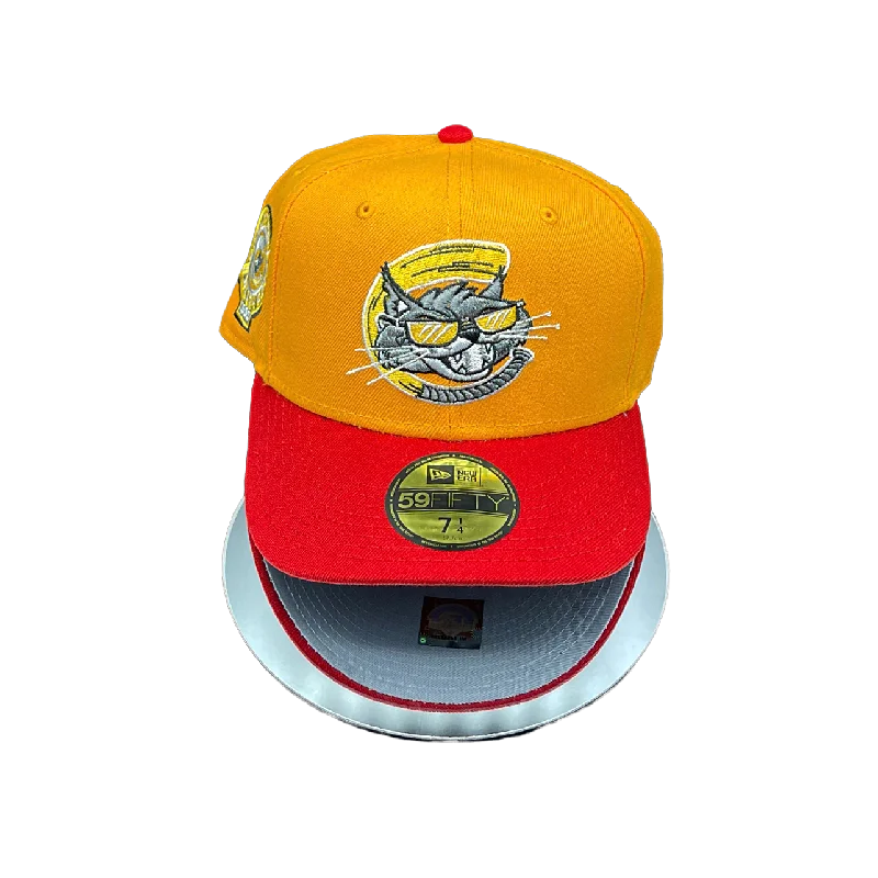 baseball hat pride -  Charleston Alleycats Mango and Cherry GREY UV