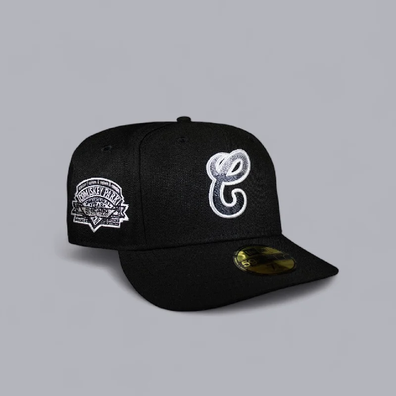 baseball hat dance -  Chicago White Sox All Black Gradient "C"