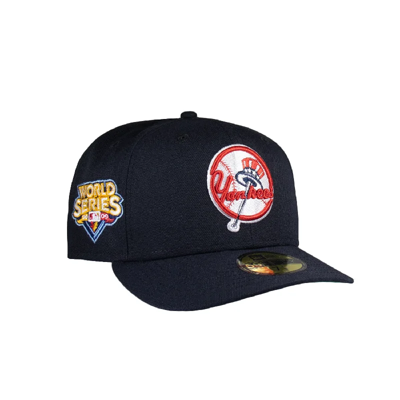 baseball hat groove -  New York Yankees All Navy Circle Logo 2009 World Series