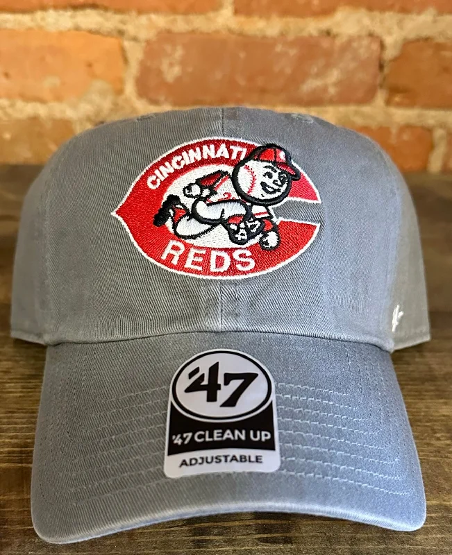 baseball hat smell -  Cincinnati Reds Clean Up Hat - 47 Brand