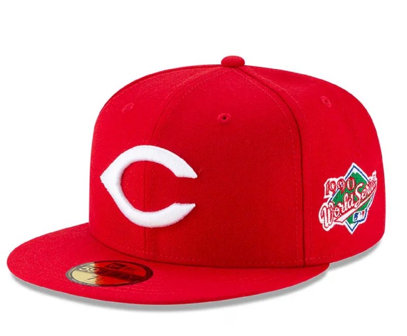 baseball hat us -  Cincinnatti Reds All Red w/ 1990 World Series