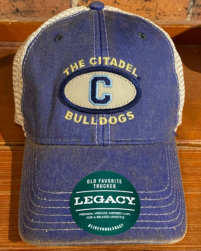 baseball hat name -   Citadel Bulldogs Old Favorite Trucker Hat