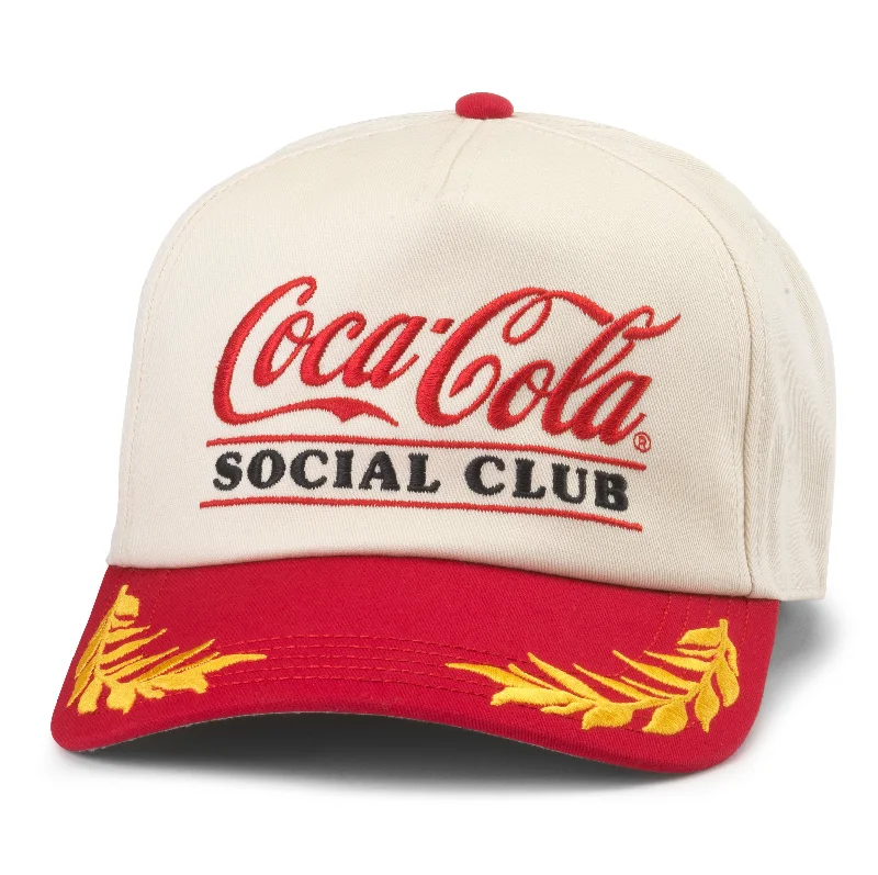 baseball hat talent -  Coca Cola Club Captain Snap Back