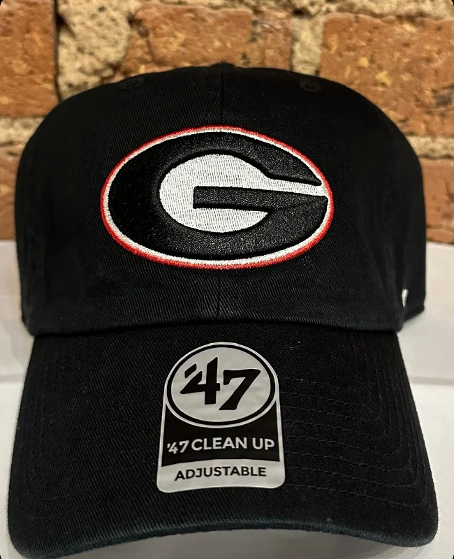 baseball hat beauty -  Georgia Bulldogs Clean Up Hat - 47 Brand