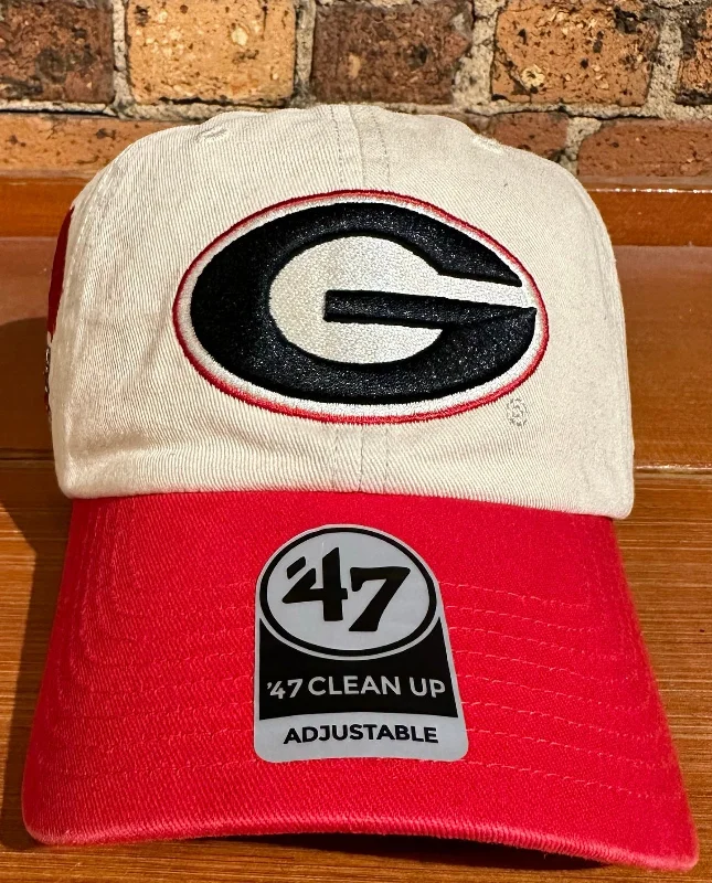 baseball hat art -  Georgia Bulldogs Local Clean Up Hat - 47 Brand