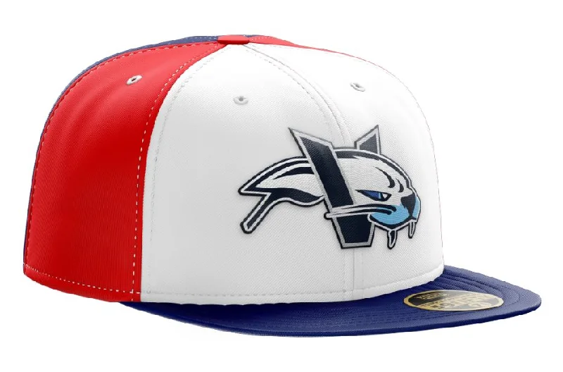 baseball hat moon -  HarbourCats New Era 5950 PRO FIT - "EXPOS" Style Baseball Cap 2023 VCat Version