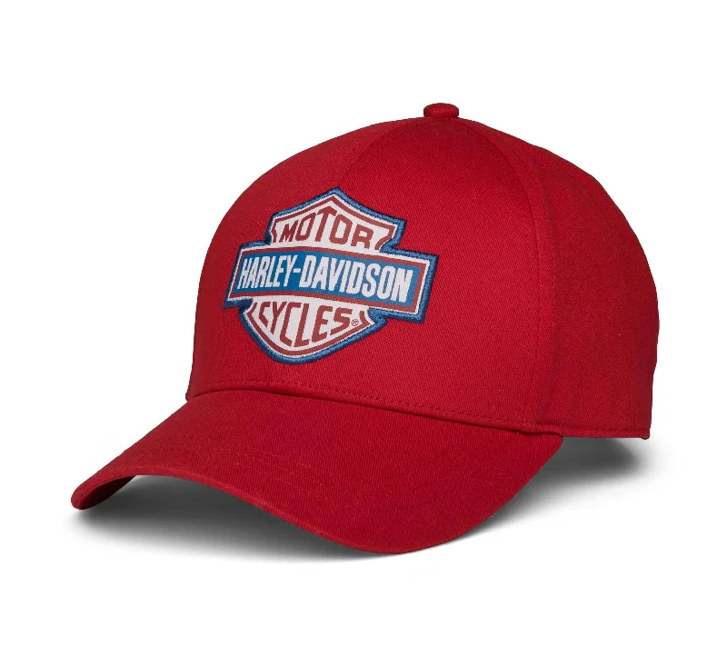 baseball hat surge -  Harley-Davidson Women's Liberty Bell Bar & Shield Cap, Red - 97689-22VW