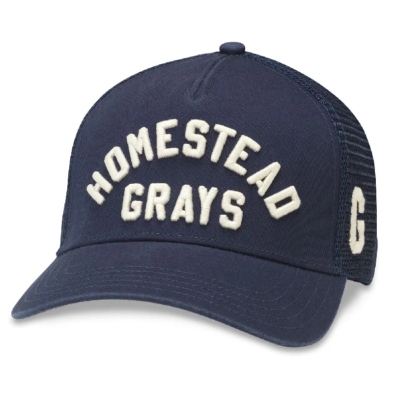 baseball hat art -  Homestead Grays Negro League Snap Back