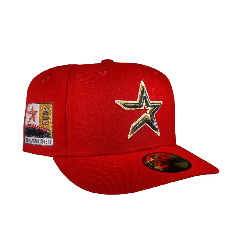 baseball hat me -  Houston Astros All Red Silver Star 2000 Inaugural