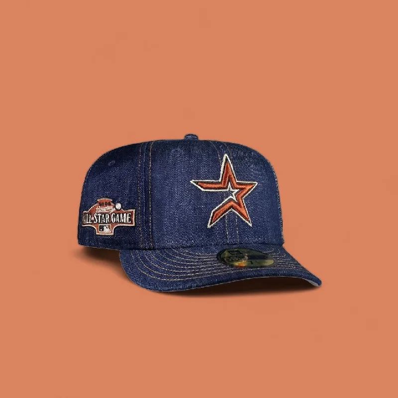 baseball hat world -  Houston Astros Navy Denim 2004 All Star Game