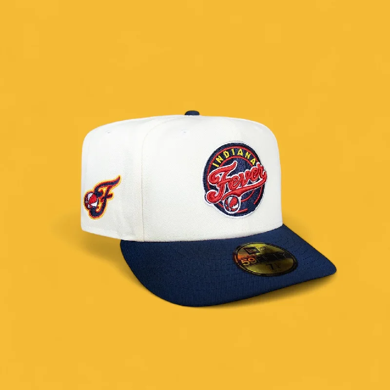 baseball hat spirit -  Indiana Fever Creme and Navy WNBA