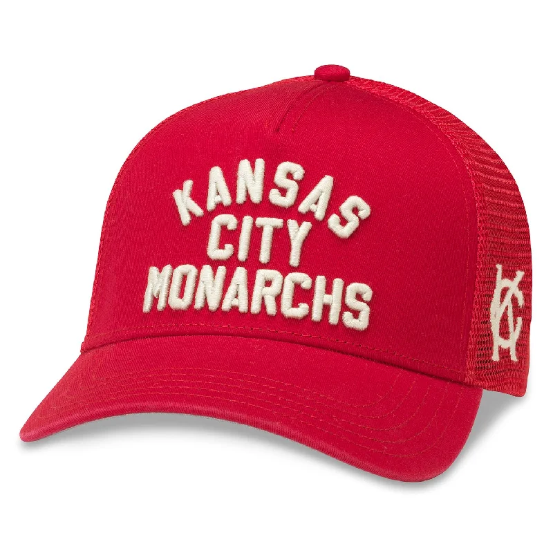 baseball hat beauty -  Kansas City Monarchs All Red Snap Back