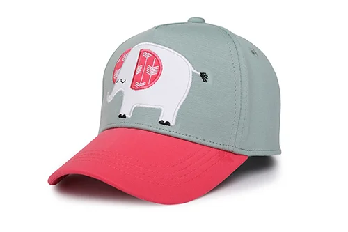 baseball hat step -  Toddler/Kids Ball Cap - Elephant