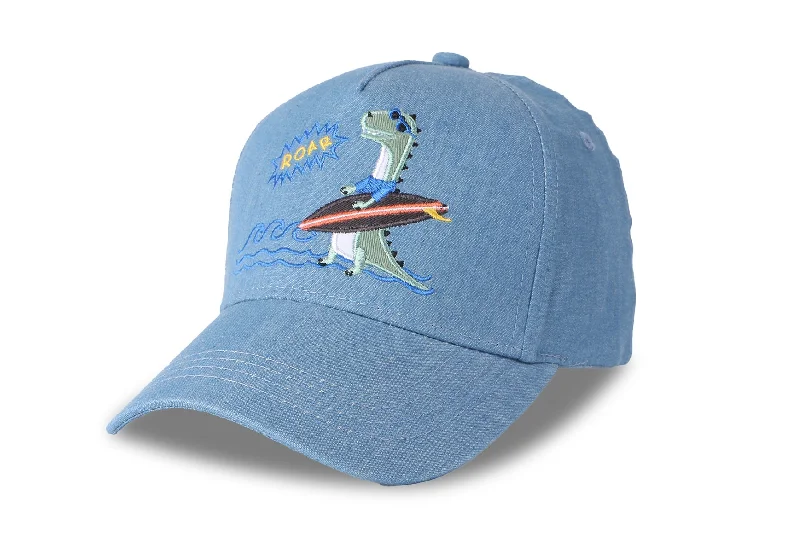 baseball hat everyone -  Toddler/Kids Ball Cap - Surfer Dino