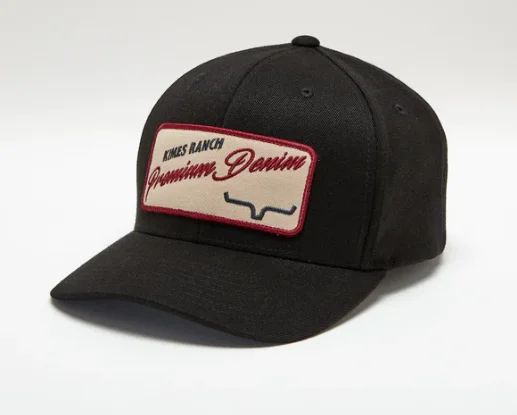 baseball hat rhythm -  Kimes Ranch Premium Denim Cap