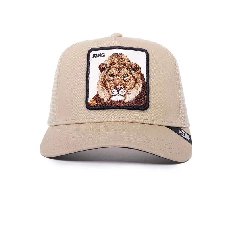 baseball hat sense -  The King Lion Trucker Hat