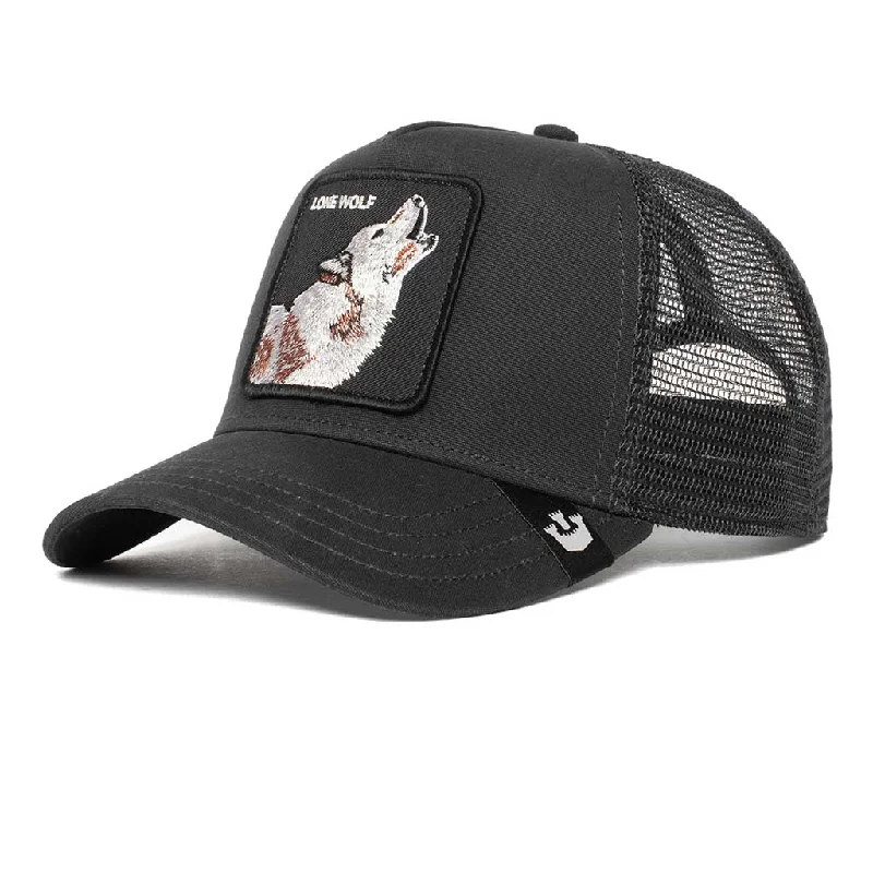 baseball hat vibe -  Lone Wolf Trucker Hat