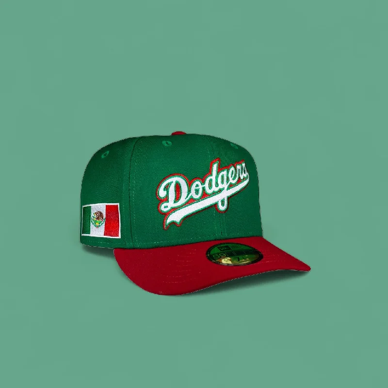 baseball hat light -  Los Angeles Dodgers Mexico Green And Red