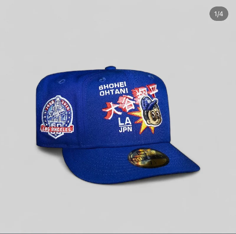 baseball hat squad -  Los Angeles Dodgers OHTANI Royal 50 Year Anniversary