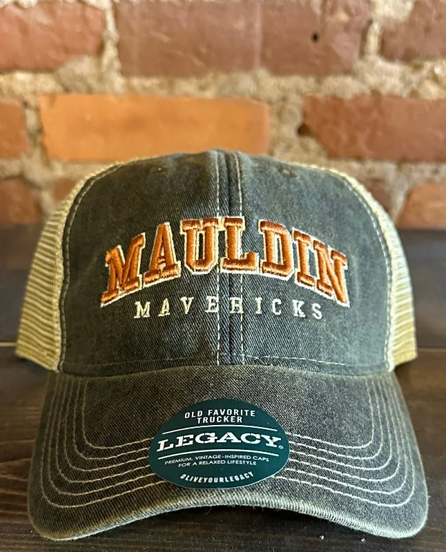 baseball hat tale -  Mauldin High School OFA Trucker Hat - Legacy