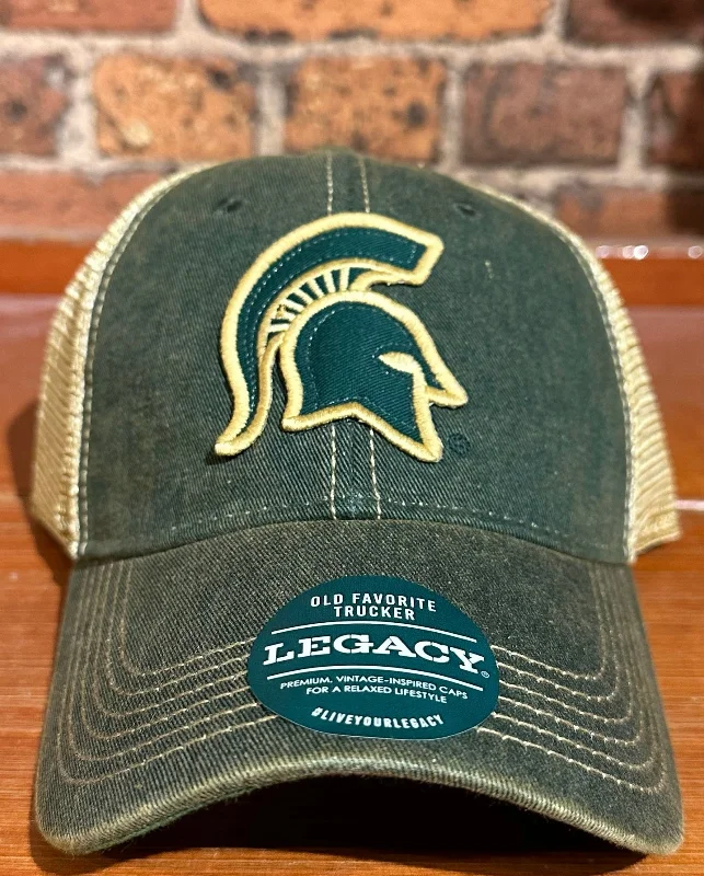 baseball hat clan -  Michigan State Sparty OFA Trucker Hat - Legacy