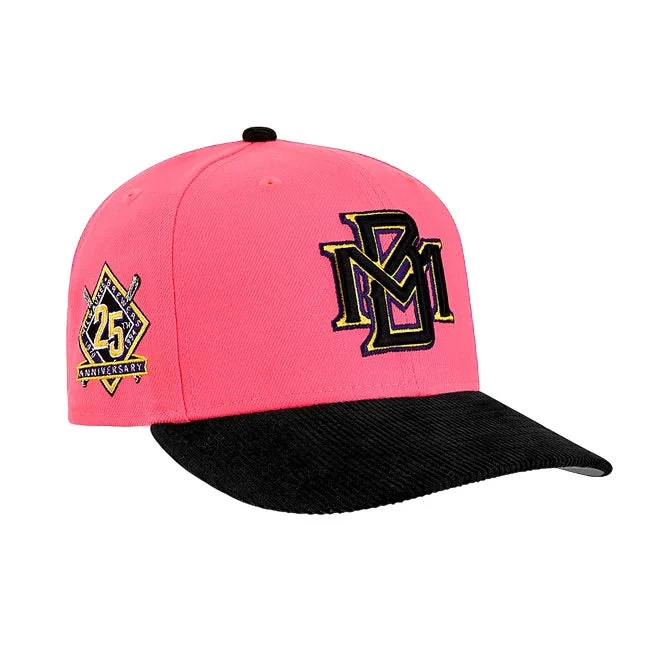 baseball hat glow -  Milwaukee Brewers Pink Glow and Corduroy 5950 Fitted