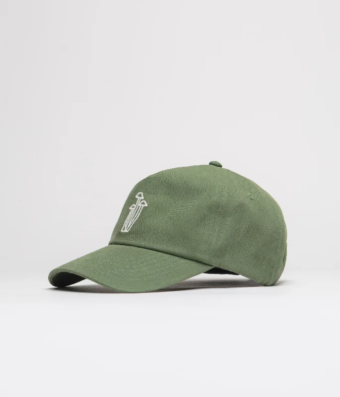 baseball hat rock -  Mollusk Mushroom Dad Cap - Green