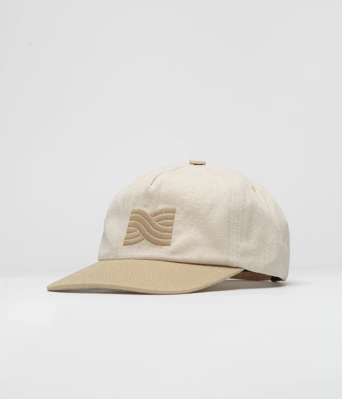 baseball hat trail -  Mollusk Swell Cap - Natural