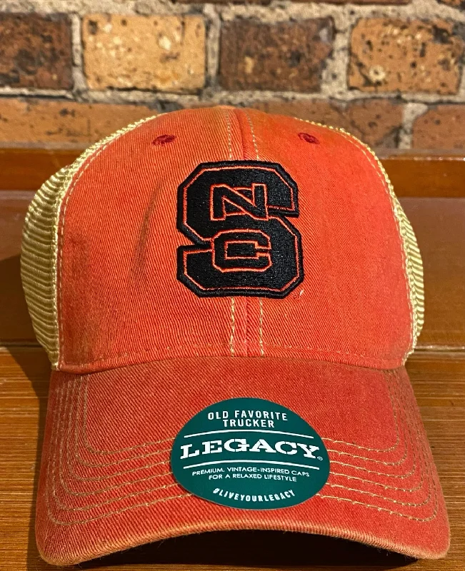 baseball hat ride -  NC State Wolfpack OFA Trucker Hat - Legacy