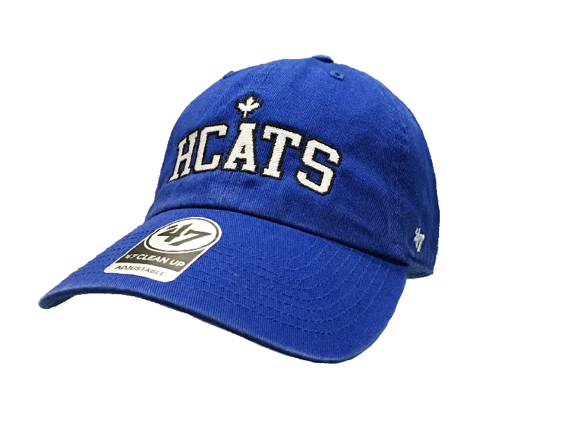 baseball hat gang -  NEW FOR 2024! -  Royal Blue HCATS '47 CLEAN UP Adjustable Ball Cap