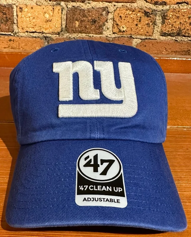 baseball hat push -  New York Giants Clean Up Hat - 47 Brand