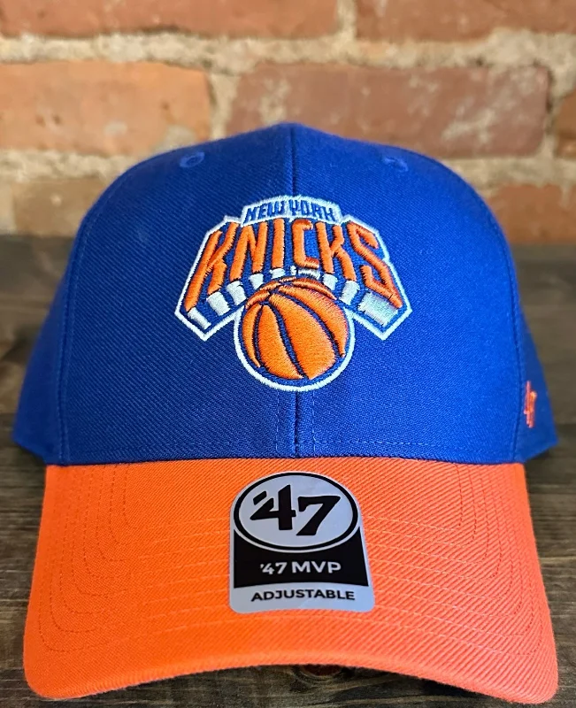 baseball hat style -  New York Knicks Two Tone MVP Hat - 47’ Brand