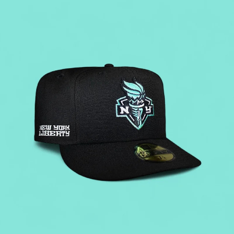 baseball hat win -  New York Liberty All Black WNBA