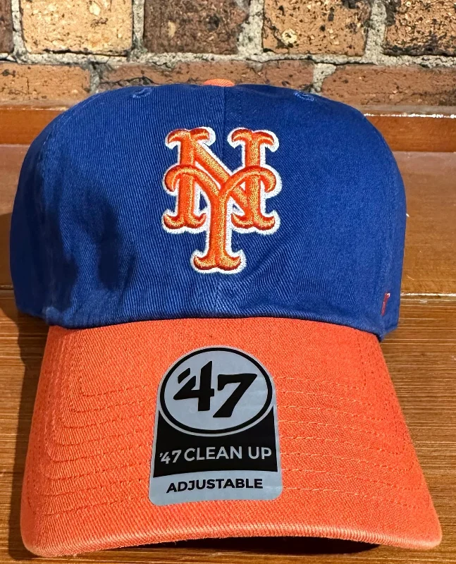 baseball hat lift -  New York Mets Clean Up - 47 Brand