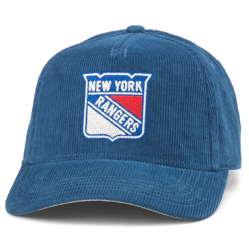 baseball hat life -  New York Rangers Corduroy Snap Back