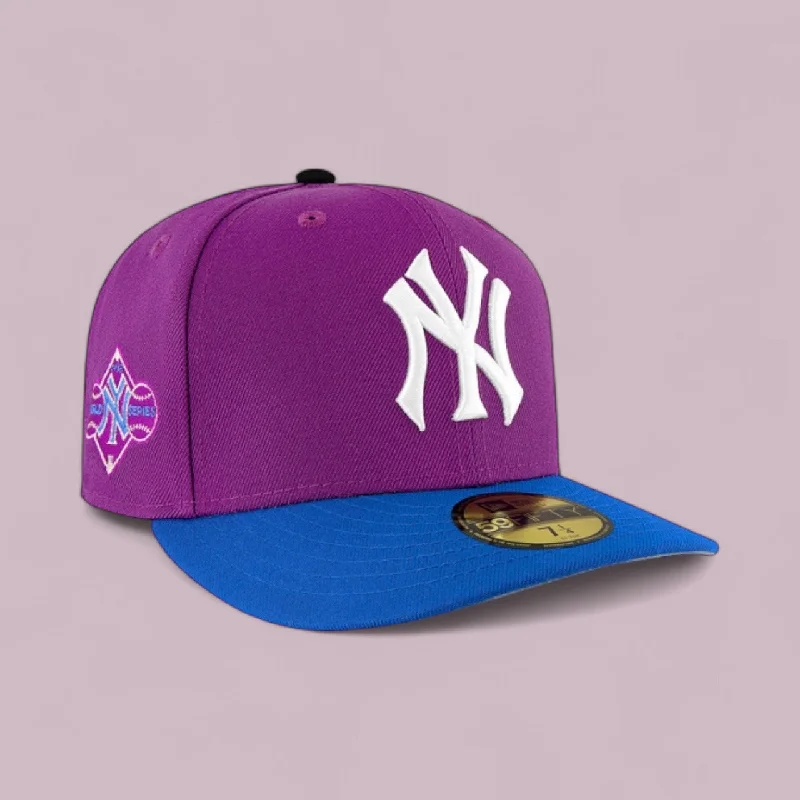 baseball hat glide -  New York Yankees Purple and Blue