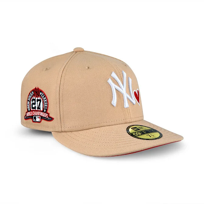 baseball hat glory -  New York Yankees Camel Red Heart 27X World Champions