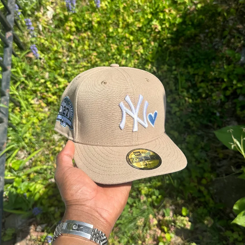 baseball hat triumph -  New York Yankees Camel Sky Blue Heart 27X World