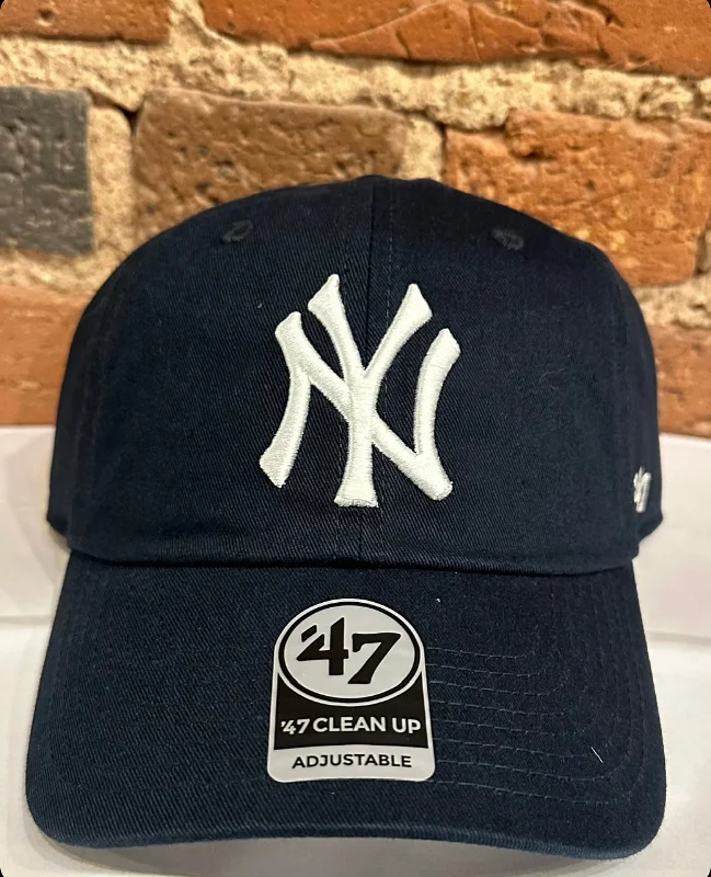 baseball hat sun -  New York Yankees Clean Up Hat - 47 Brand