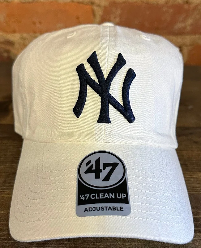 baseball hat see -  New York Yankees Clean Up Hat - 47 Brand